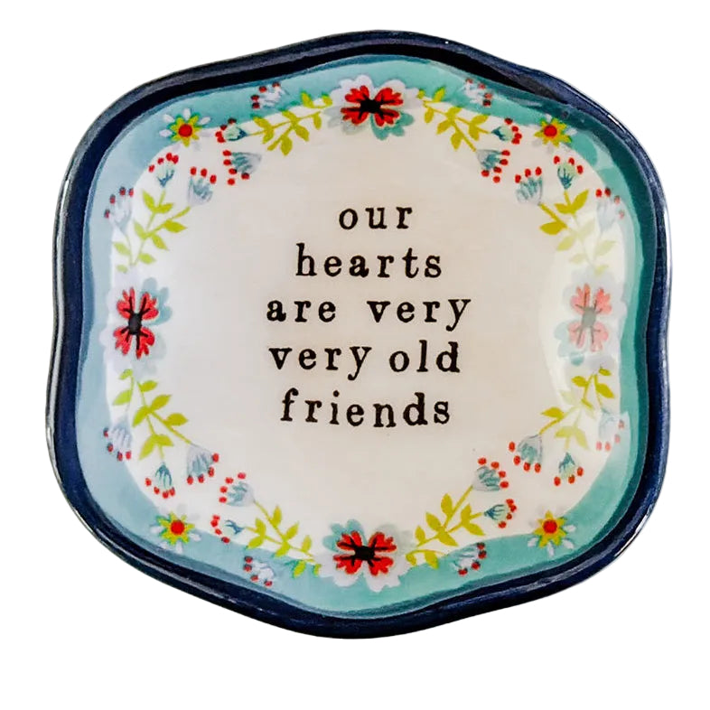 Artisan Trinket Dish, Old Friends (GF3334)