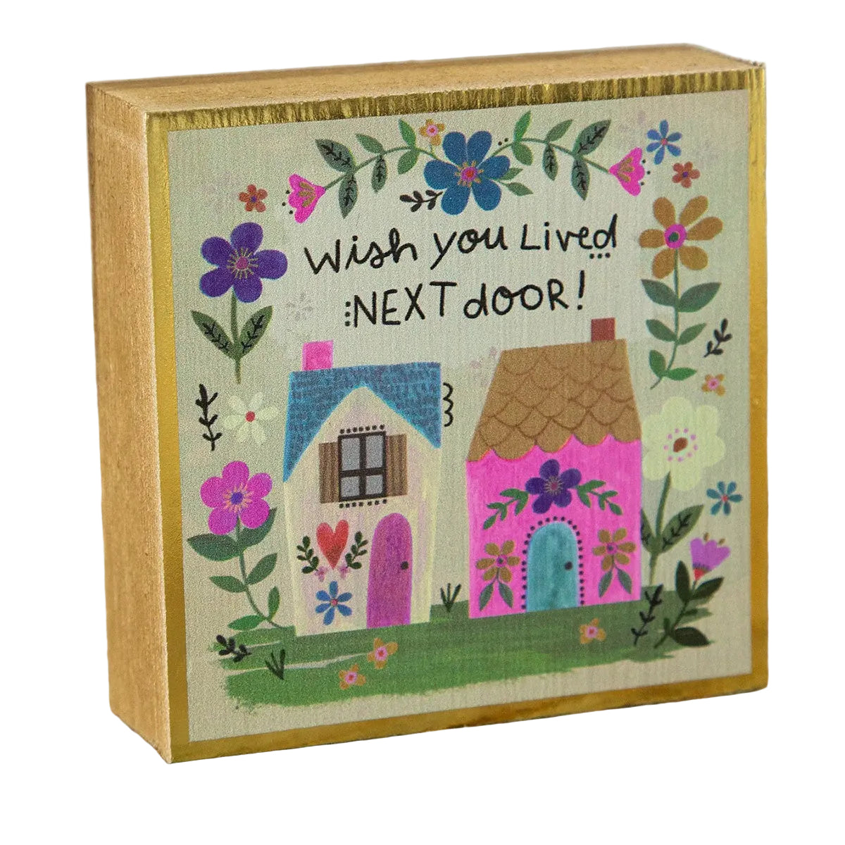 Tiny Block Keepsake, Wish You Lived Next Door GF3736
