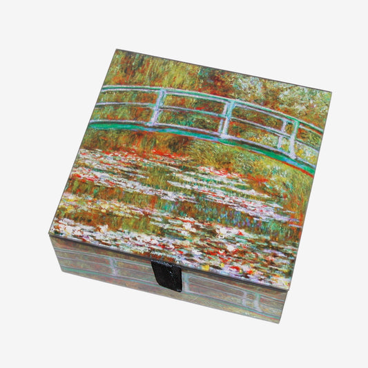 Glass Keepsake Box, Monet Bridge (GF3996)