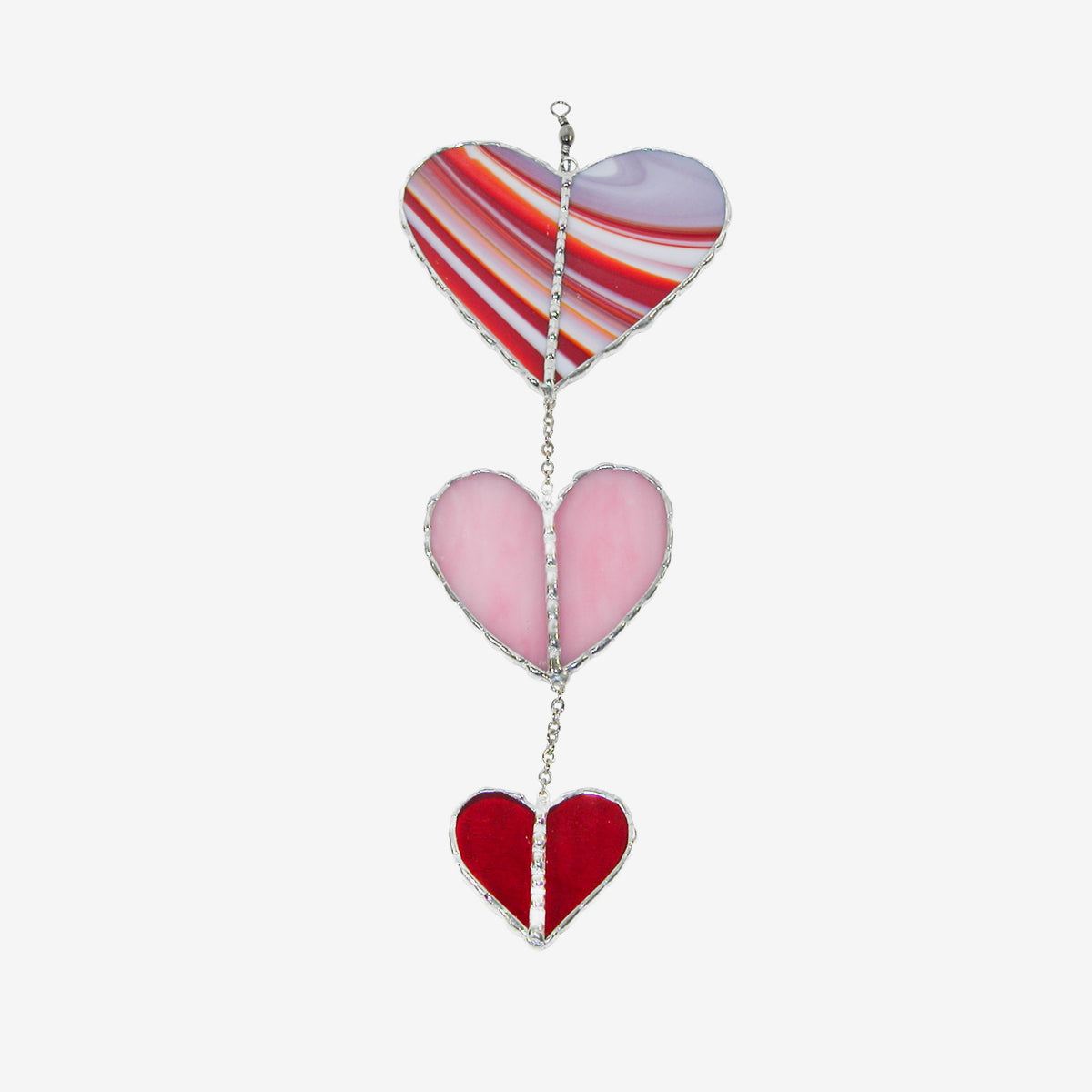 Stained Glass Heart Triple by LORI (GF4061)