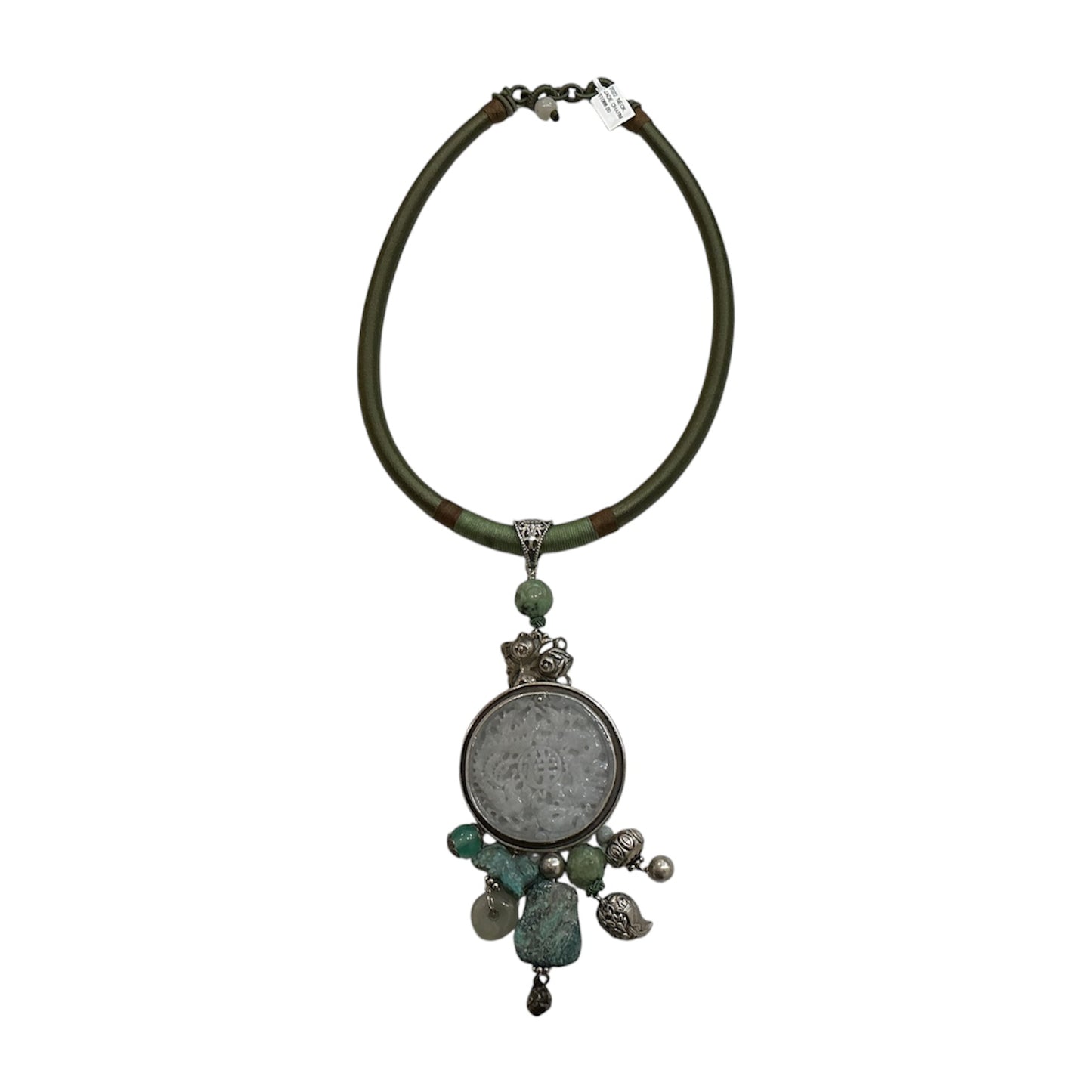 2022 Jade Sterling Silver Necklace