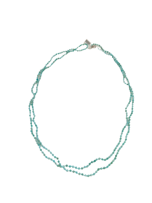 N5221A Amazonite Beaded Necklace