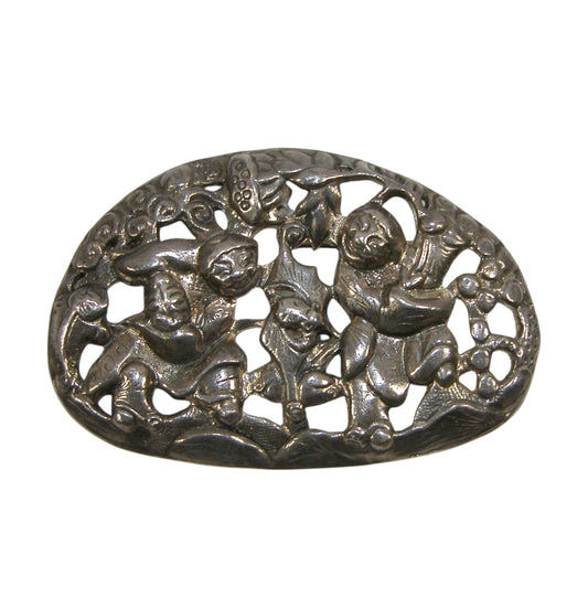 15395 Sloth Sterling Silver Pin Pendant