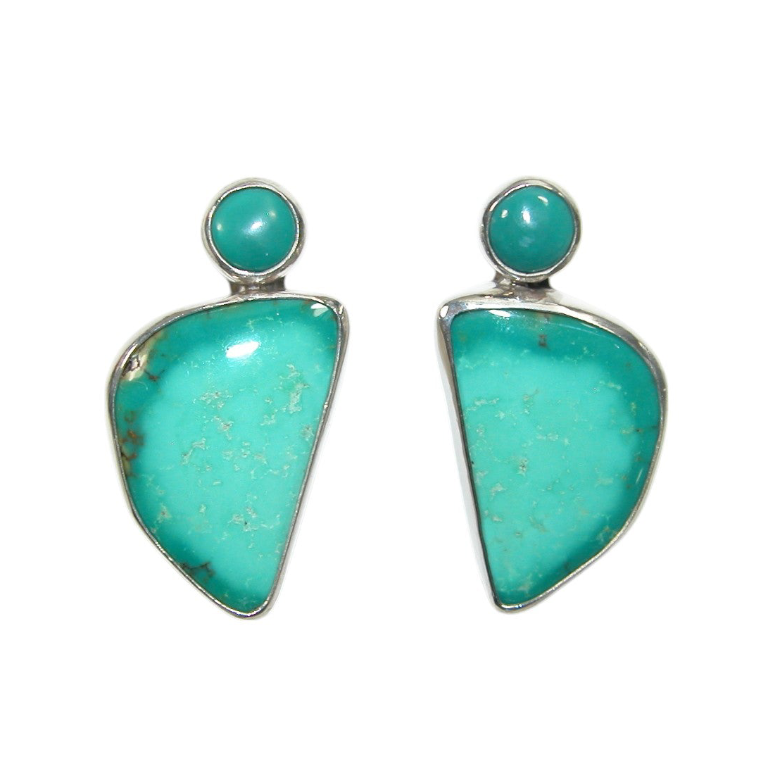 33926 Turquoise Sterling Silver Earrings