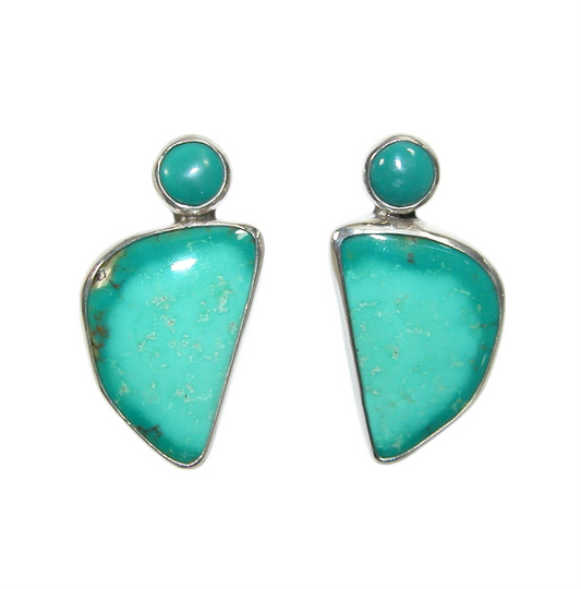33926 Turquoise Sterling Silver Earrings
