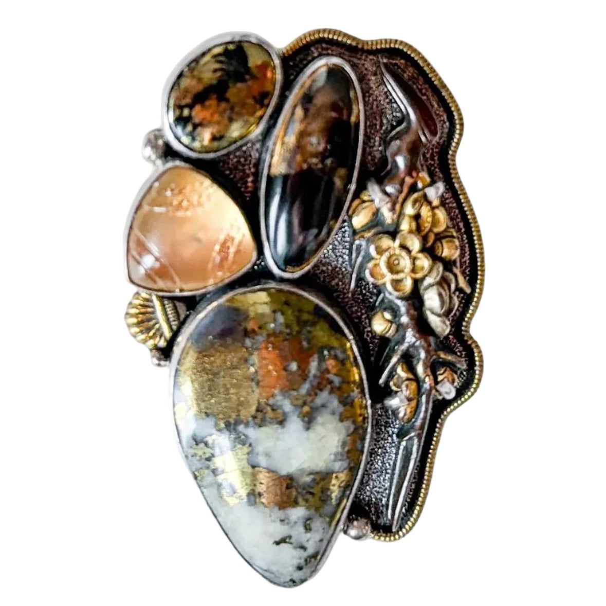 20023 Apache Gold Antique Menuki Pin / Pendant – Giftz, Gemz & Jewelz