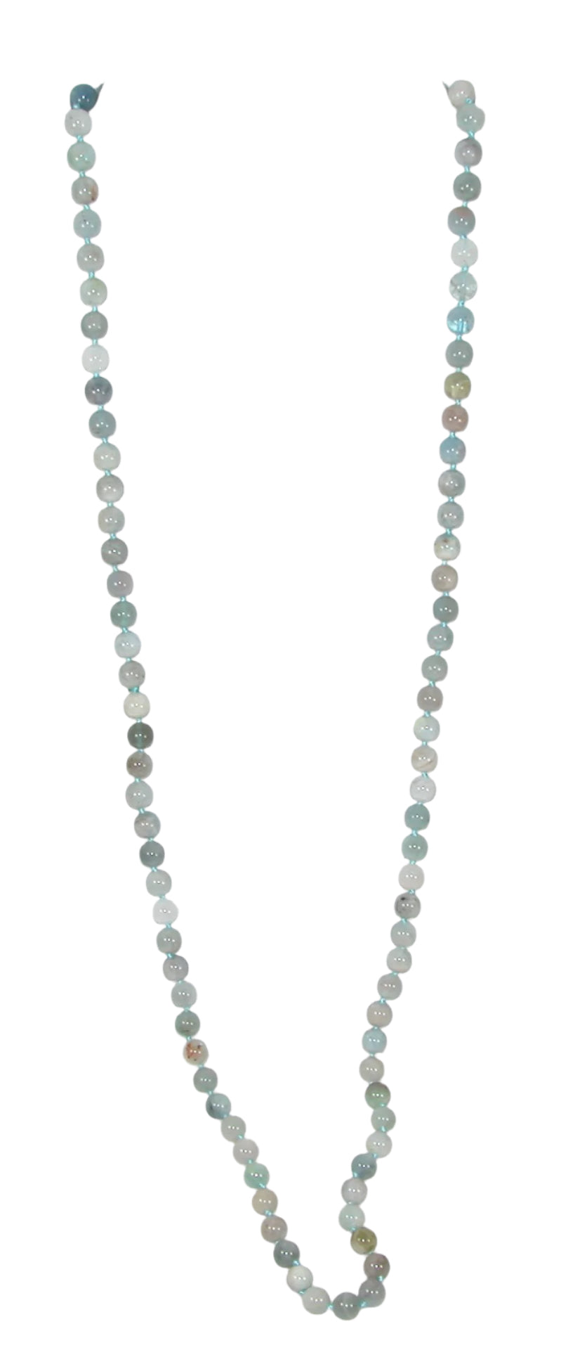 Aquamarine Single Strand Necklace