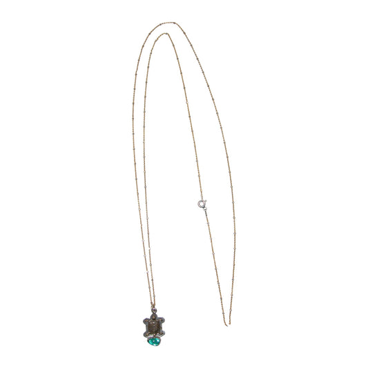 22769 Turtle Sterling Silver Necklace