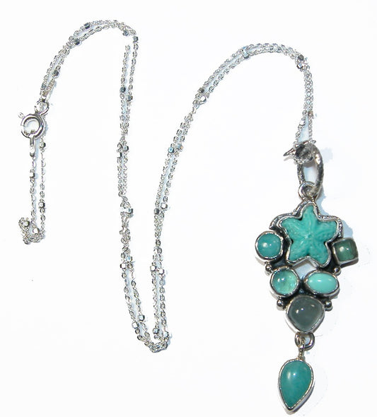 Apatite Turquoise Amazonite Necklace