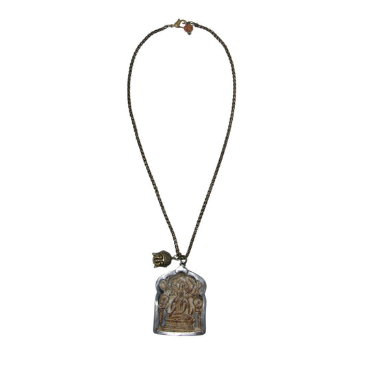 Buddha Sterling Silver Necklace