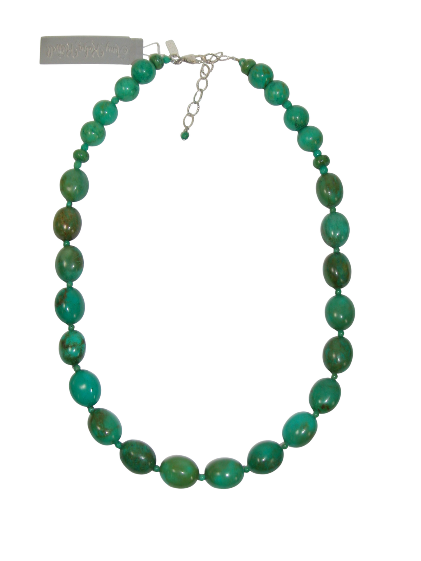 3201 Turquoise Sterling Silver Necklace