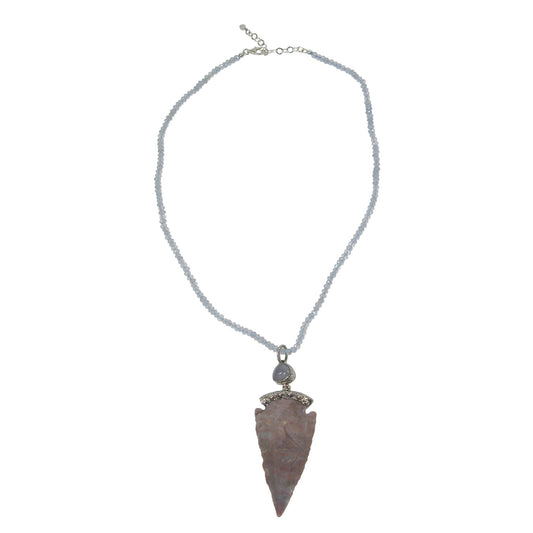 32346A Arrowhead Sterling Silver Necklace