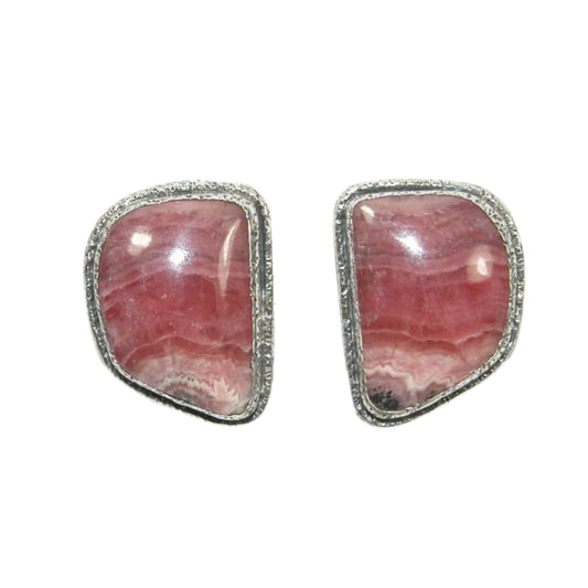 32903 Rhosochrosite Sterling Silver Earrings