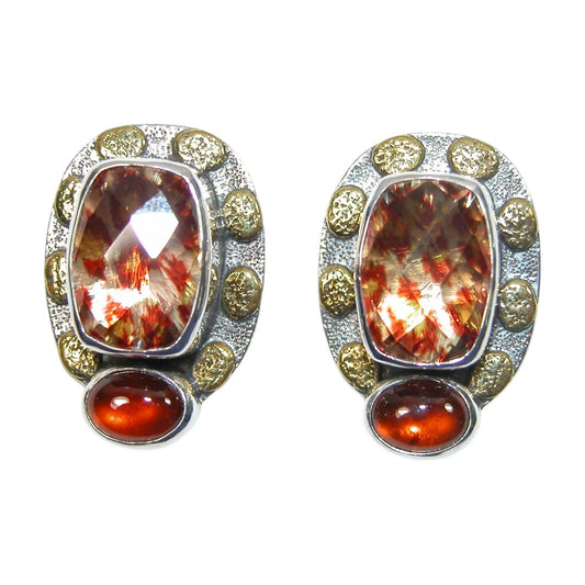 33360 Carnelian Sterling Silver Earrings