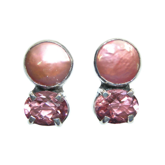33459 Freshwater Pearl Sterling Silver Earrings