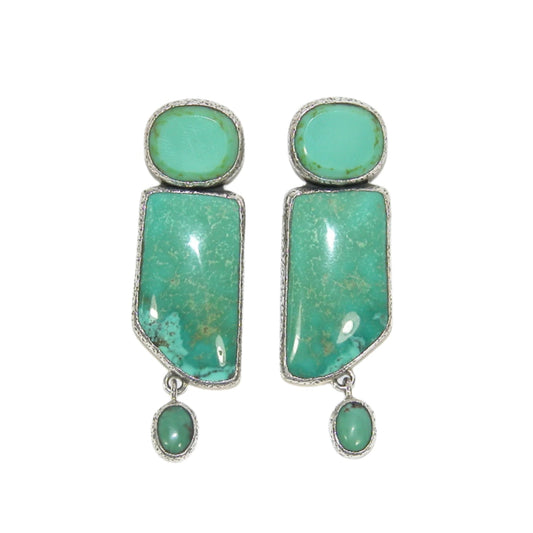 Turquoise Sterling Silver Earrings