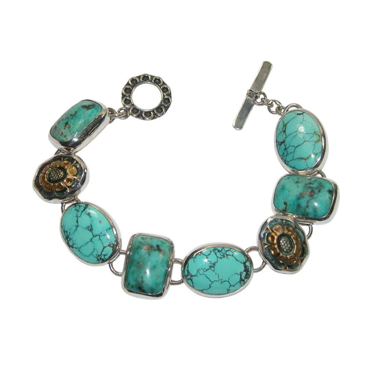 Turquoise Sterling Silver Bracelet