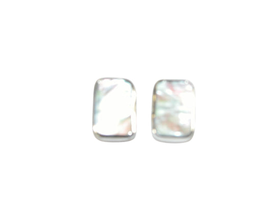 34119 Mother of Pearl Sterling Silver Earrings