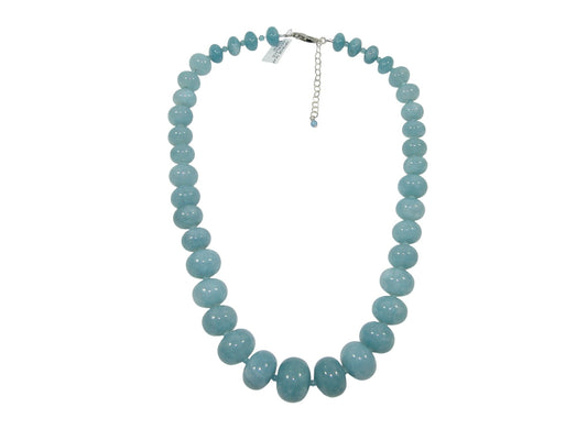 34415 Blue Sponge Quartz Necklace