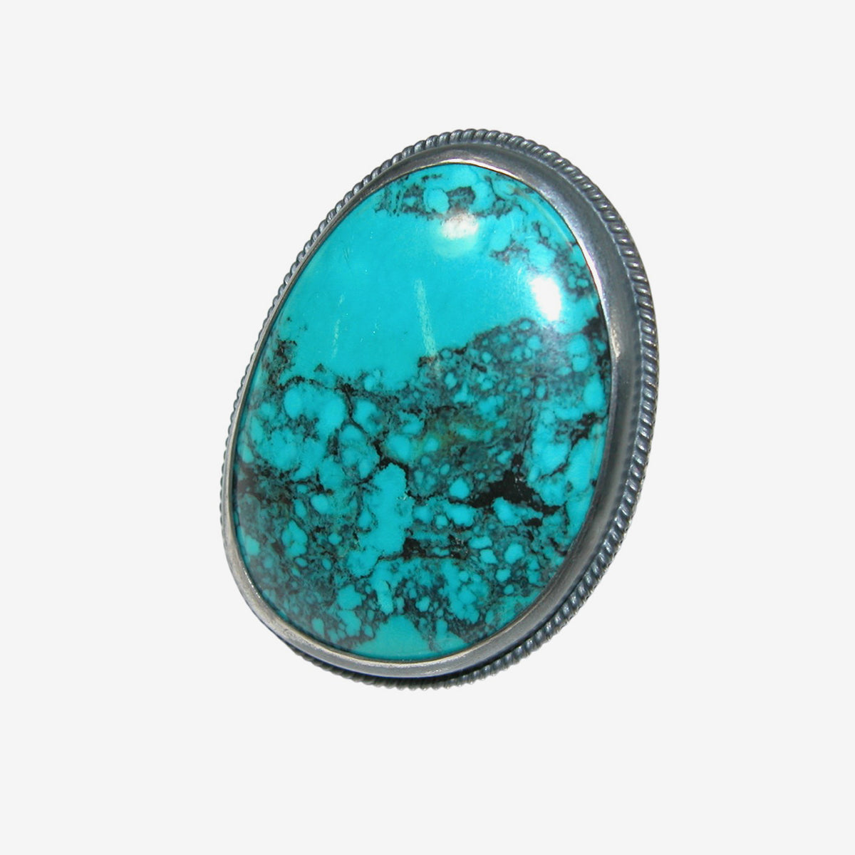 34518 Turquoise Sterling Silver Ring