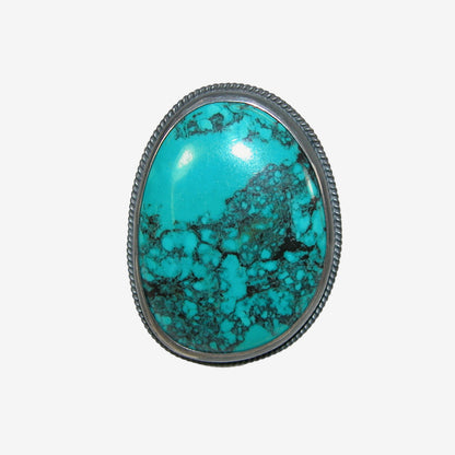 34518 Turquoise Sterling Silver Ring