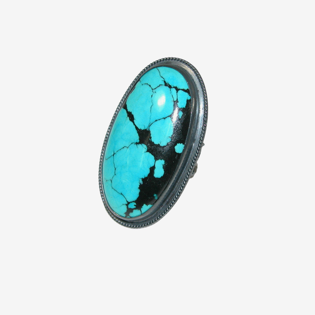 34524 Turquoise Sterling Silver Ring