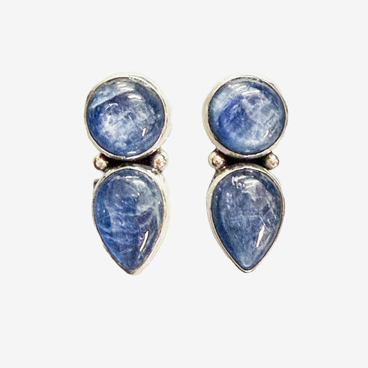 39569 Two-Stone Kyanite Earrings