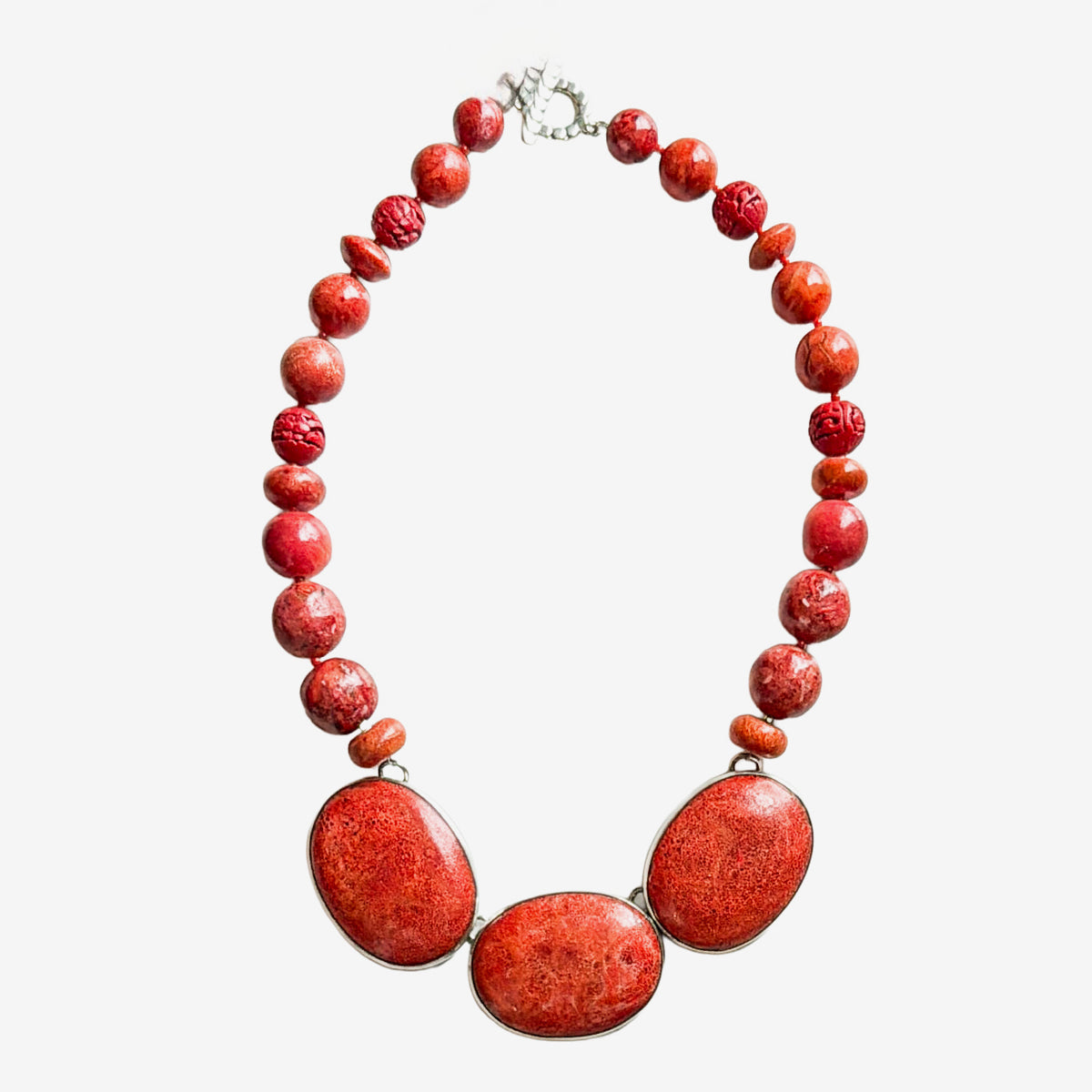 39601 Apple Coral Necklace