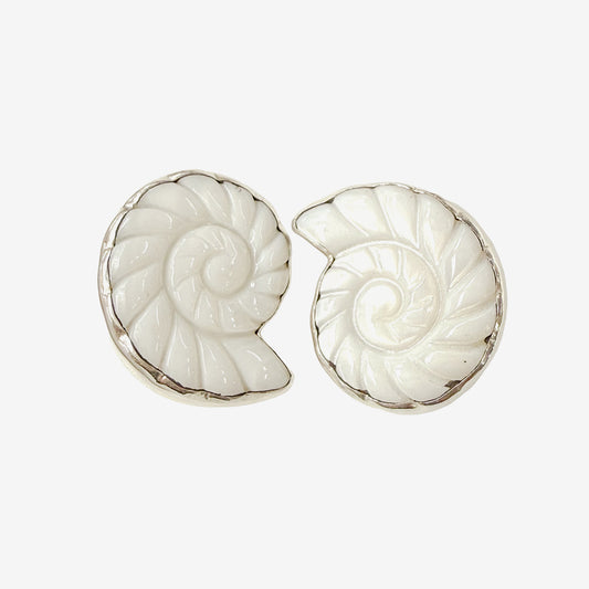 39817 Mother of Pearl Shell Earrings