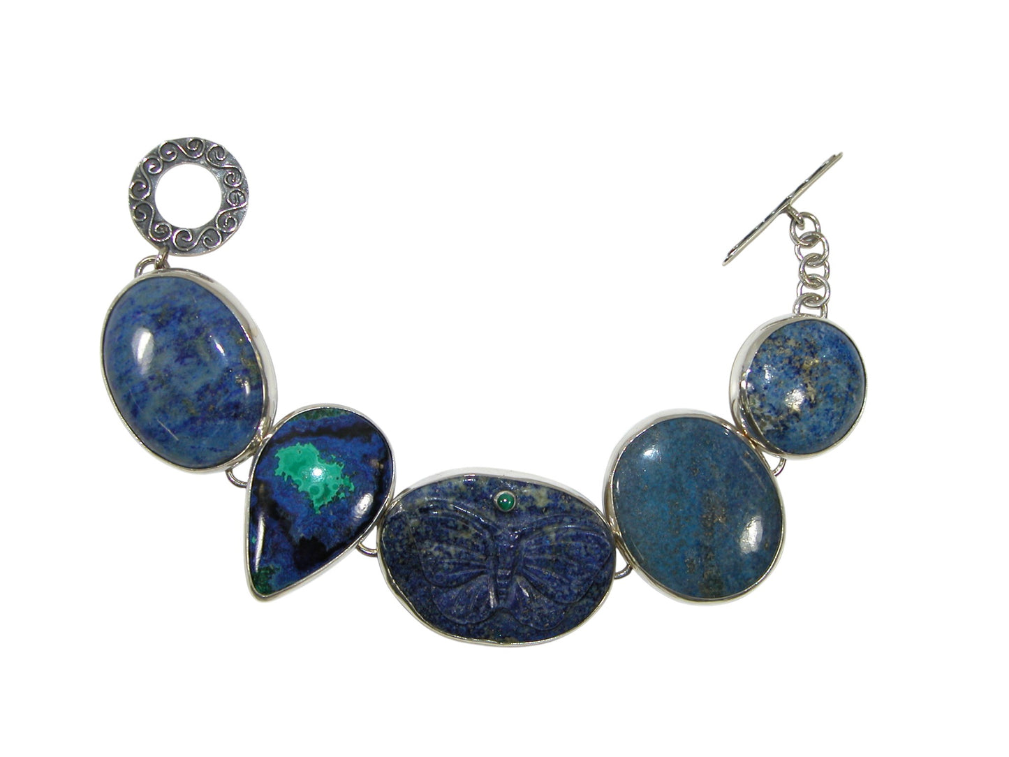 40014 Lapis Butterfly Bracelet