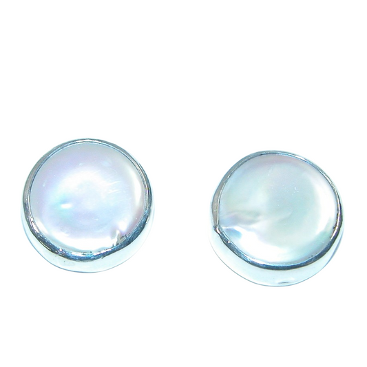 40160 Freshwater Pearl Sterling Silver Earring