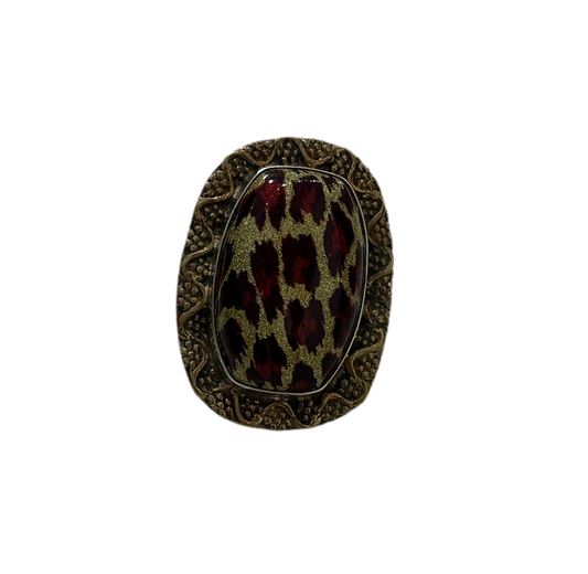 1410 Animal Print Ring
