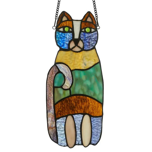 Stained Glass Cat GF4391