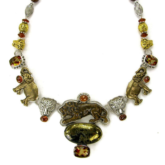 Lion Apache Gold Necklace