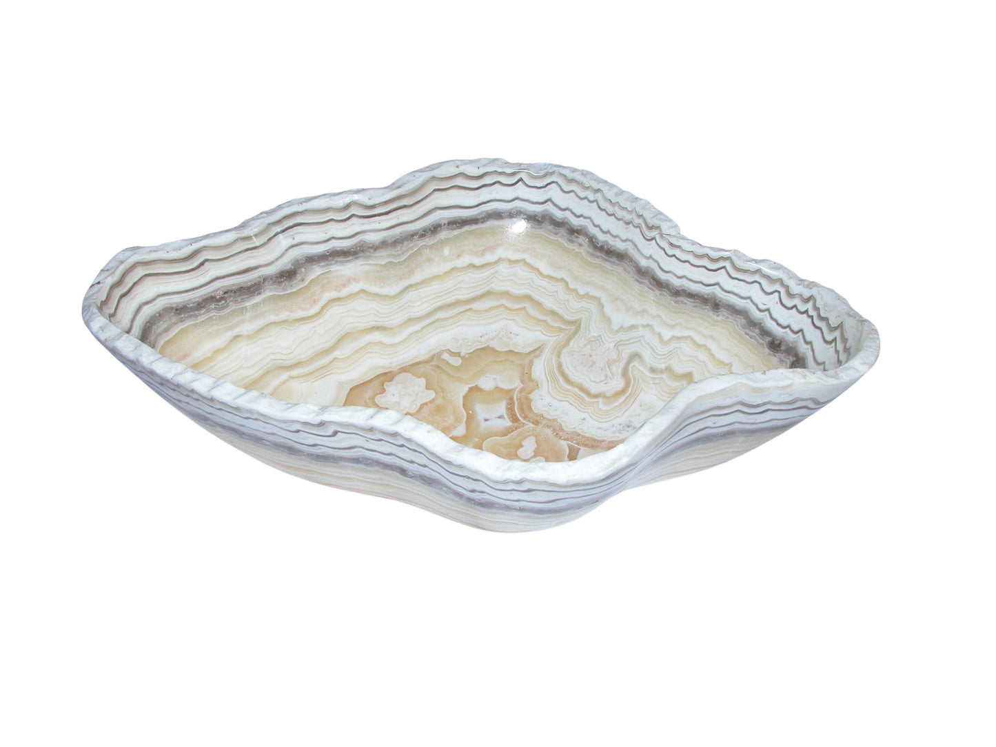 Carved Onyx Bowl One of a Kind BOWL04