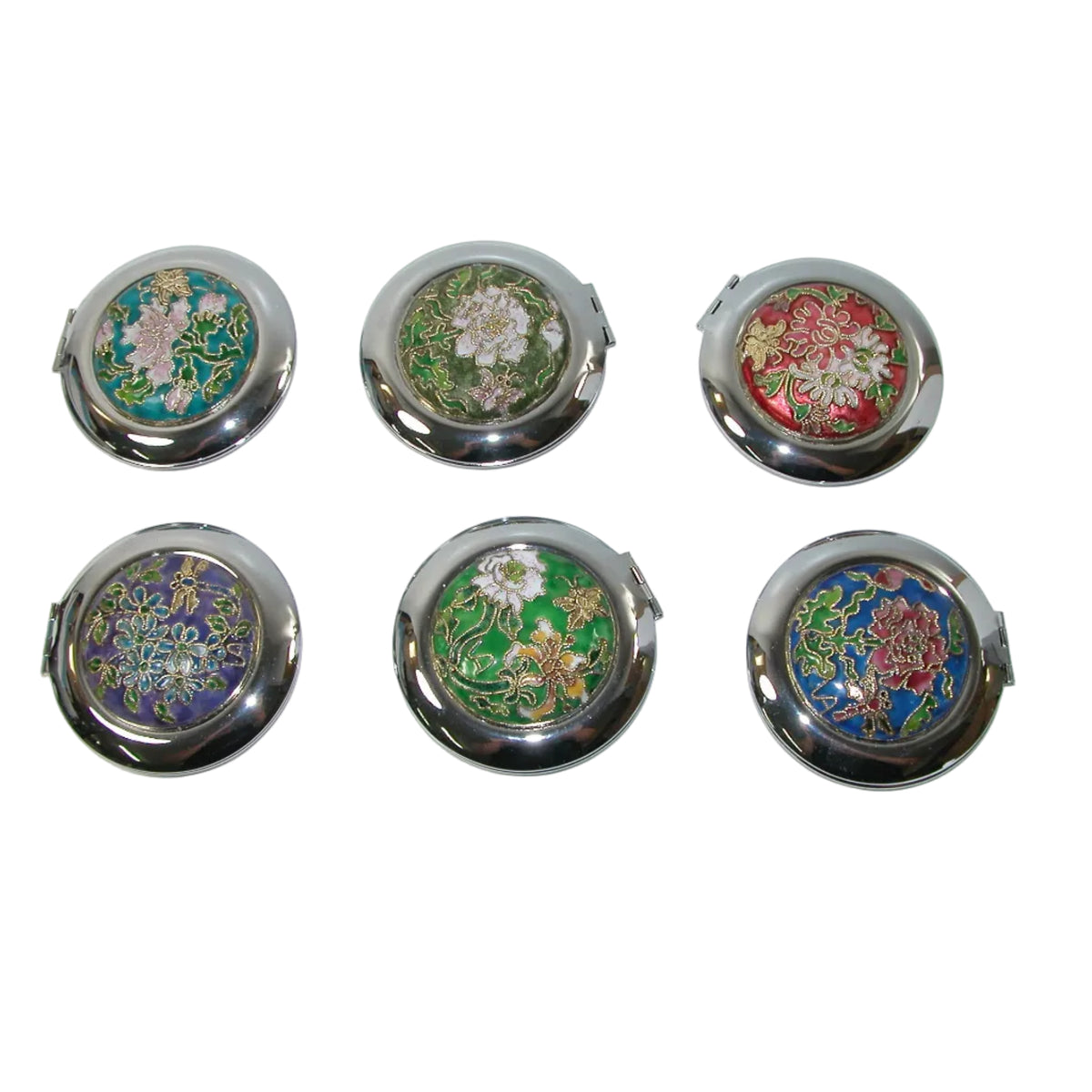 Cloisonne Enamel Compact Mirror GF5200