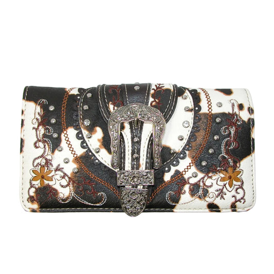 Western Style Crossbody Multi Color Print GF5202