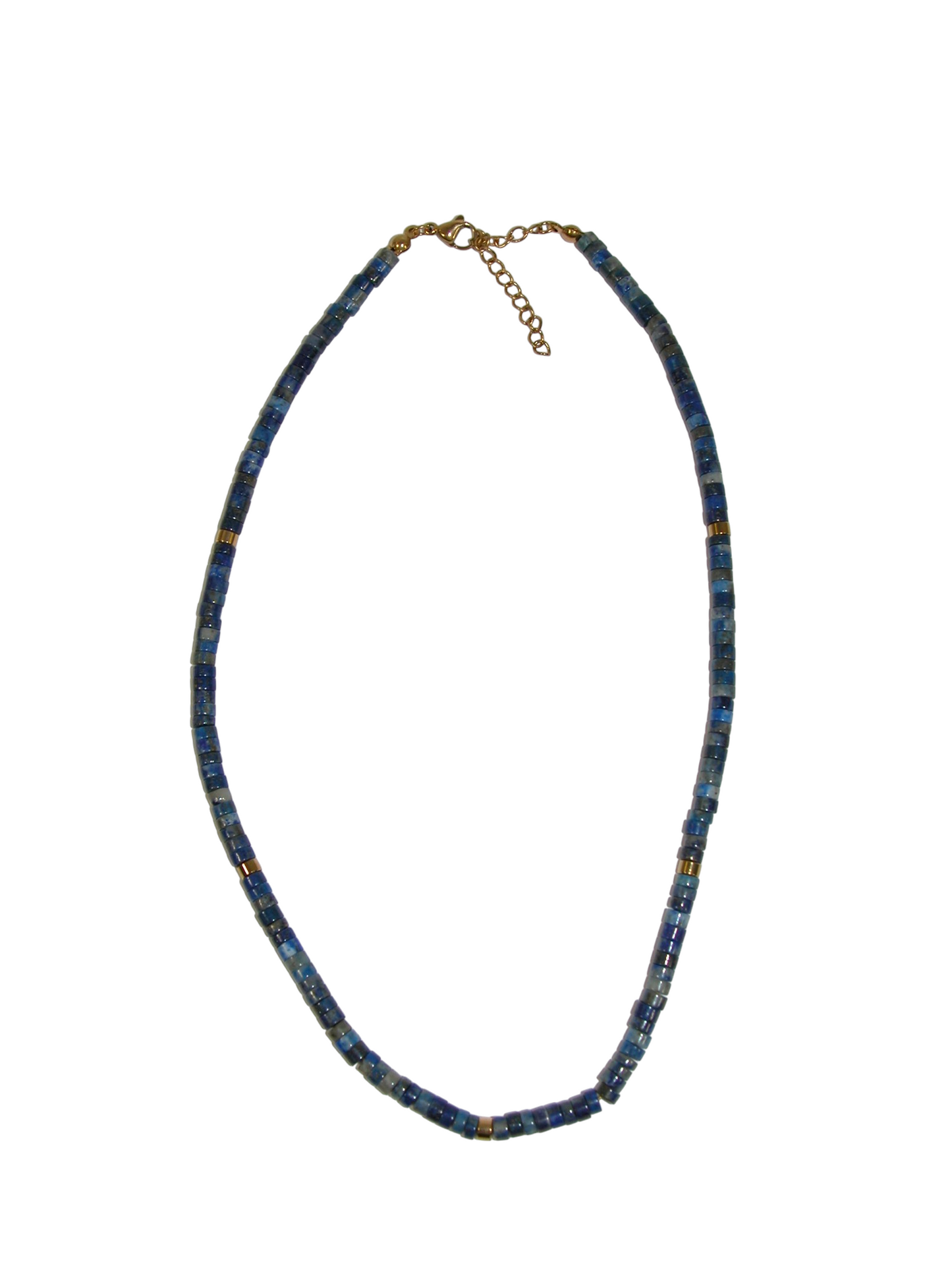 Lapis Rondel Necklace GF4840