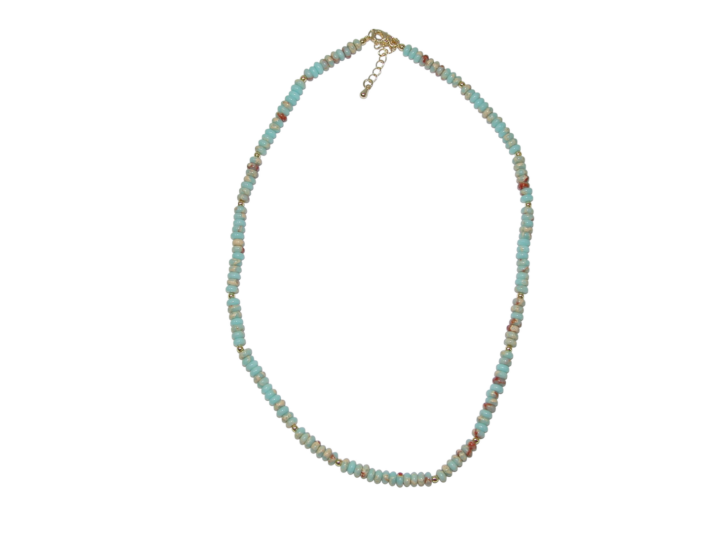 Sea Sediment Rondell Short Necklace GF4850