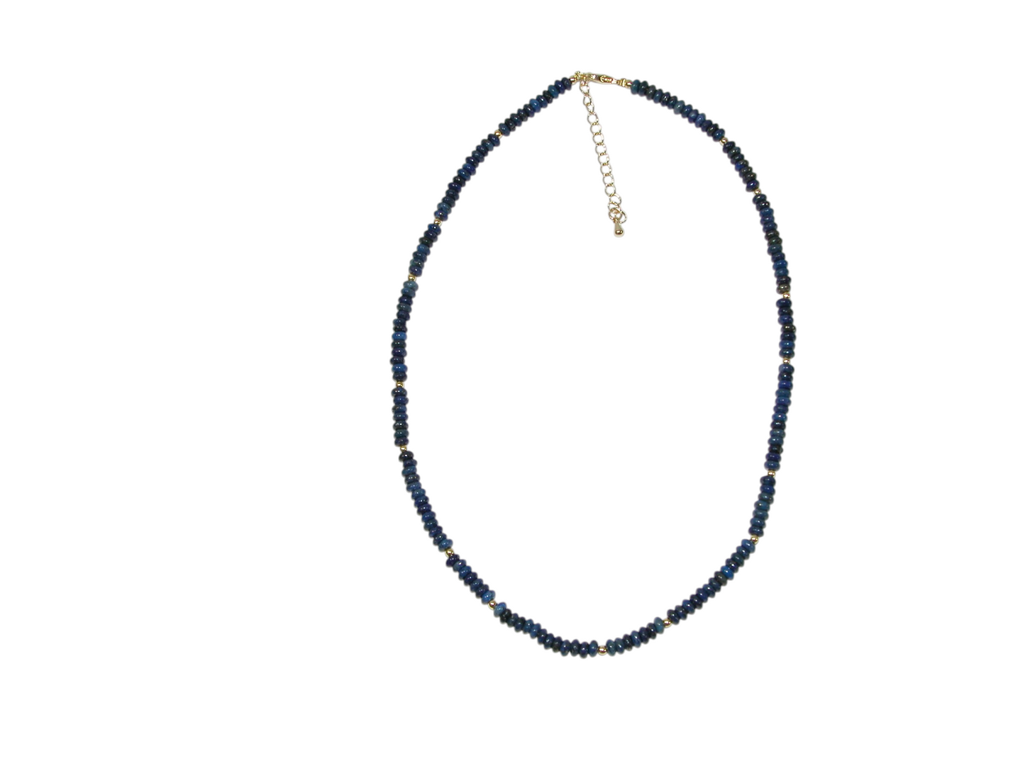 Lapis Rondell Short Necklace GF4851