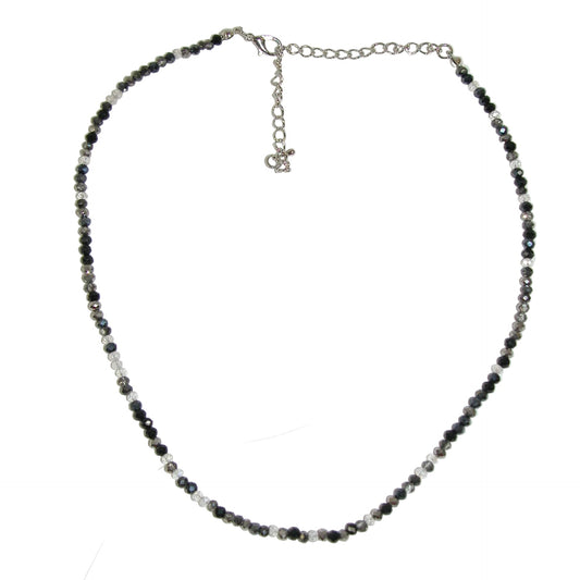 Shades of Grey Crystal Necklace GF4862
