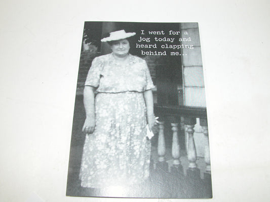 Greeting Card Clapping Behind Me GF3429