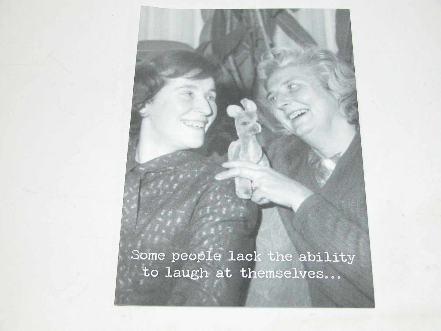 Greeting Card Lack Ability to Laugh at Themselves GF3424