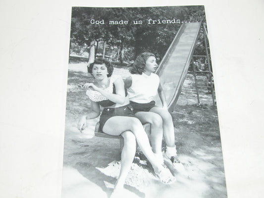 Greeting Card God Made Us Friends GF3423