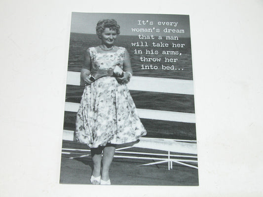 Greeting Card Womans Dream GF3421