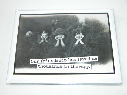 Greeting Card Saved Me Thousands in Therapy GF3440