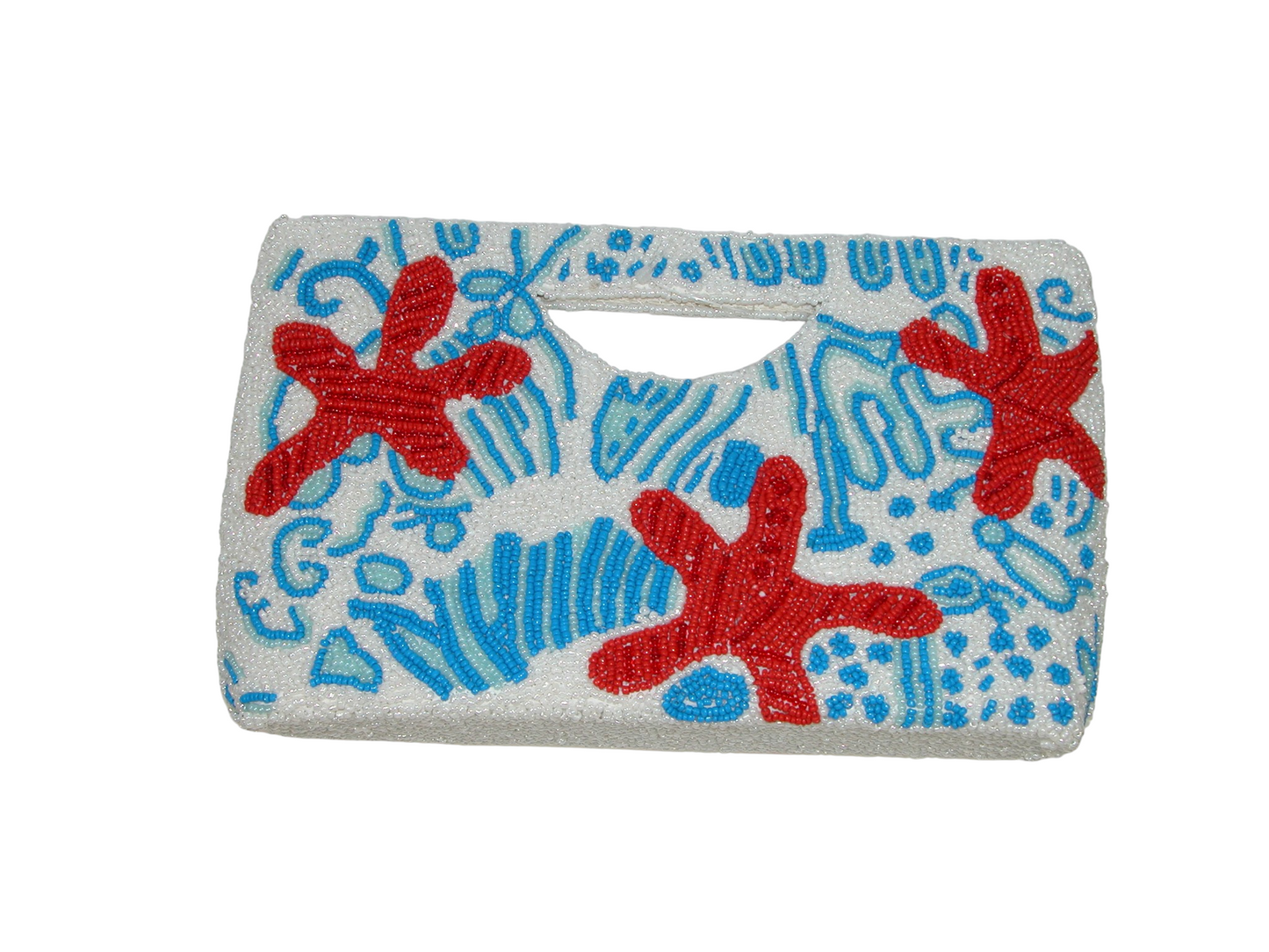 Beaded Clutch Sealife Purse GF4911