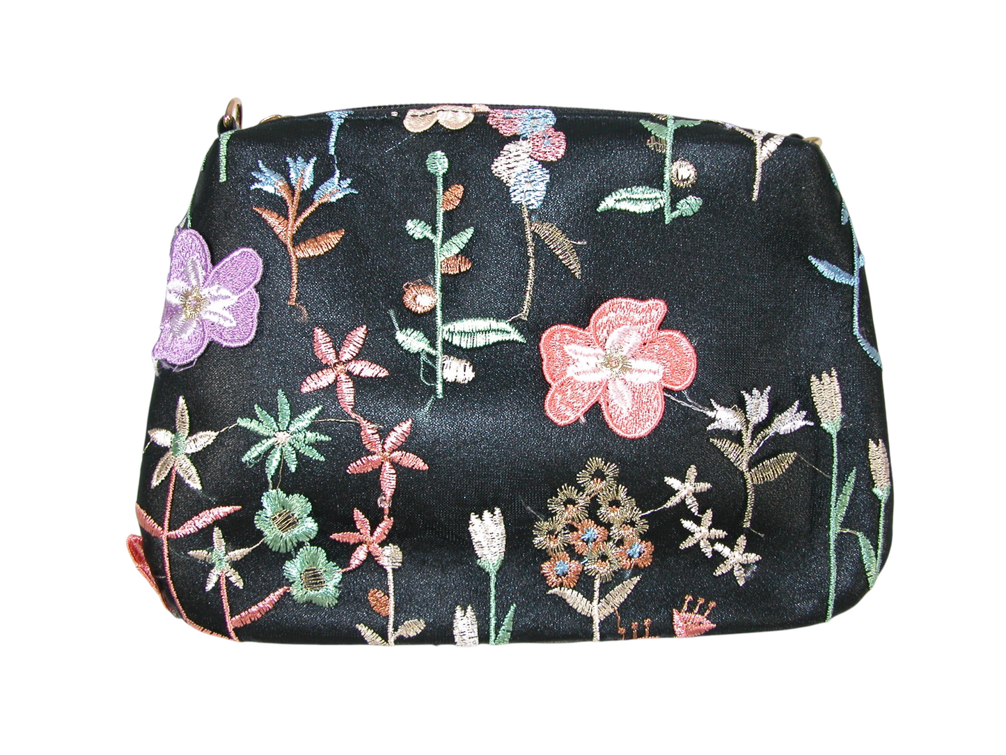 Embroidered Floral Purse GF4931