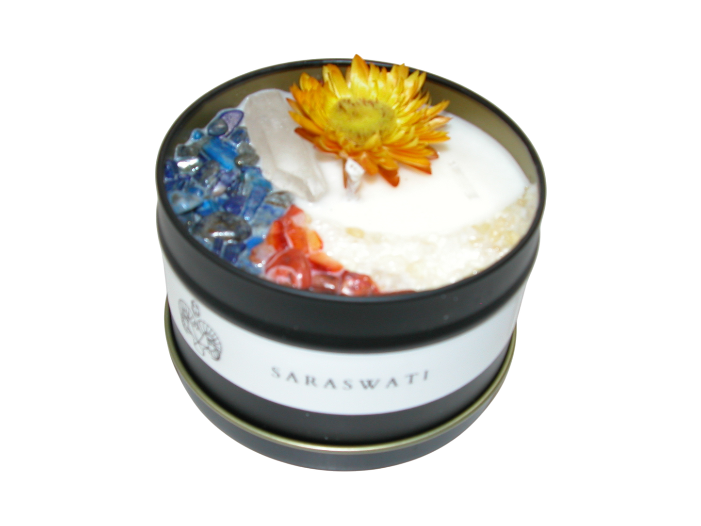Gemstone Candle GF3513 SARASWATI