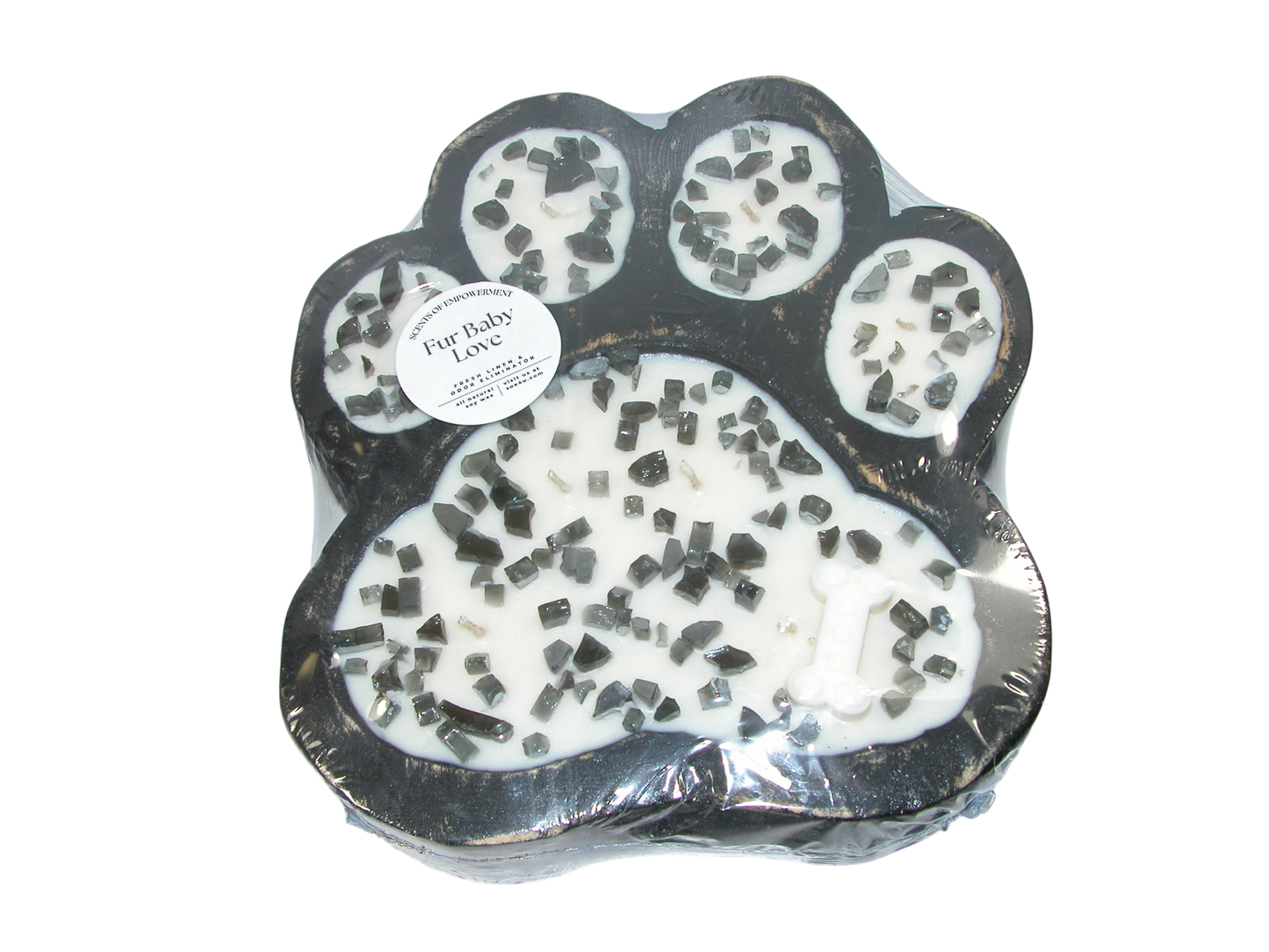 Dog Paw Candle GF3579 Fur Baby Love